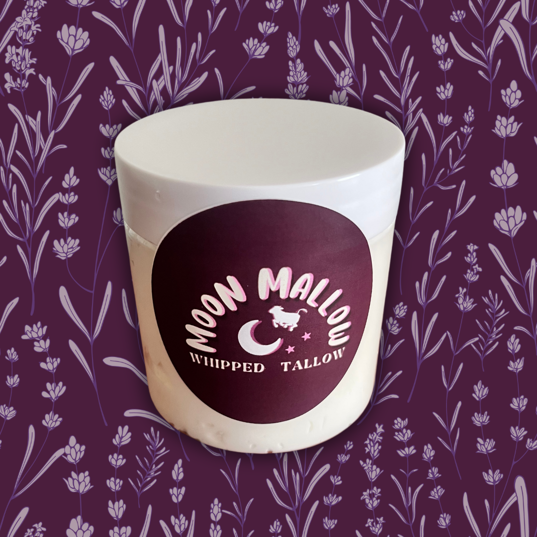 Magnesium+ Lavender Whipped Tallow β¨ Moon Mallow Tallow β¨