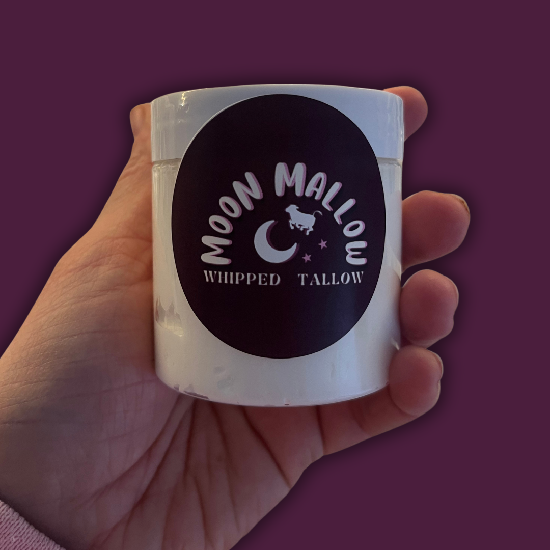 Whipped Beef Tallow with Magnesium - Unscented ✨ Moon Mallow Tallow ✨