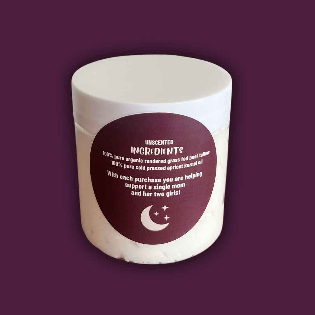 Whipped Tallow - Unscented ✨ Moon Mallow Tallow ✨